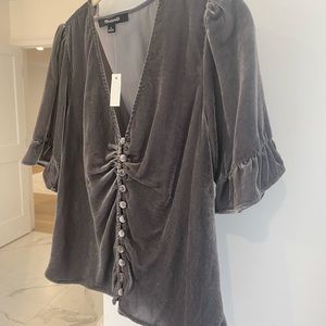 BNWT Madewell velvety top,